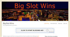 Desktop Screenshot of bigslotwins.com