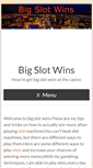 Mobile Screenshot of bigslotwins.com